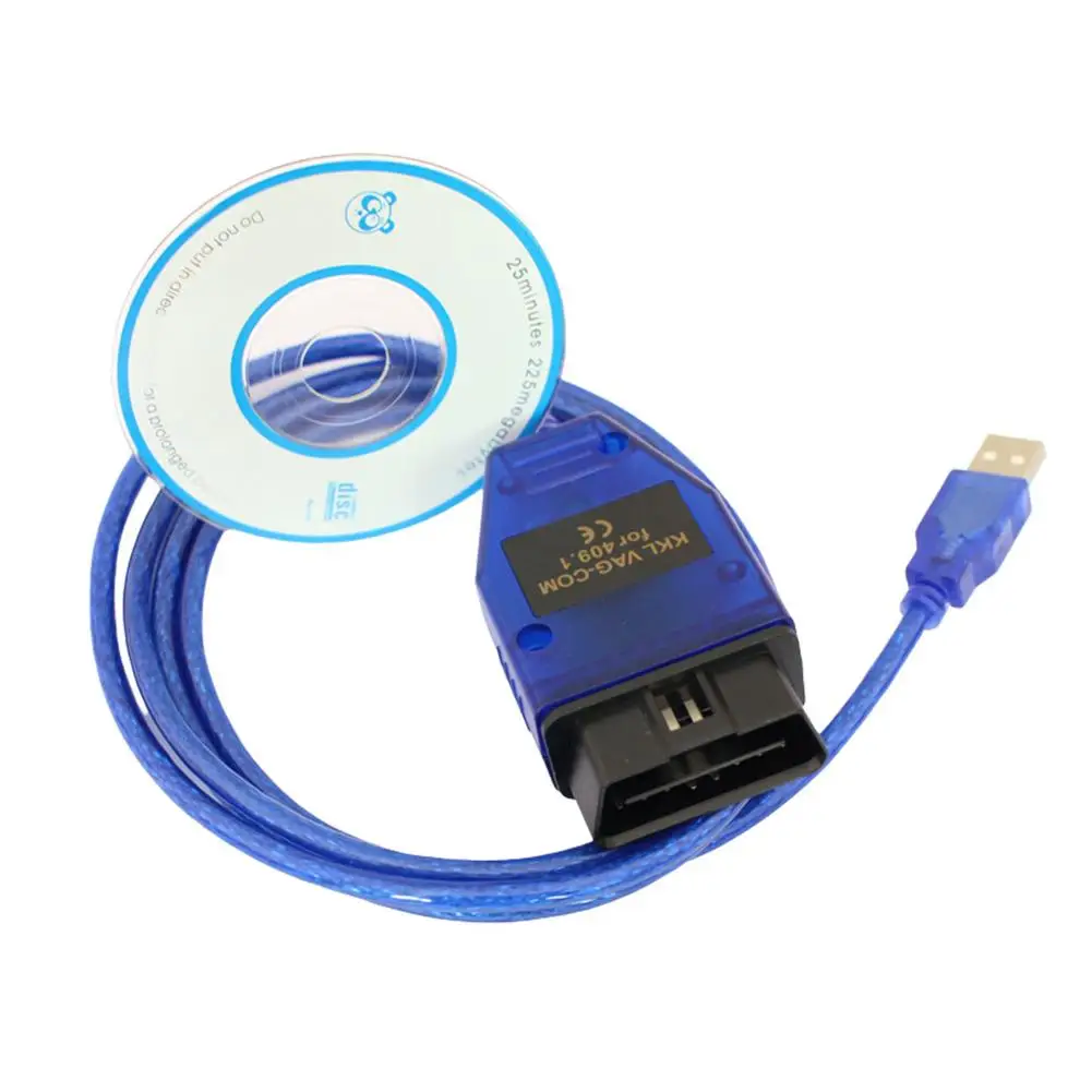 Автомобильный диагностический инструмент с Usb на OBD2 кабель адаптер OBD II USB-KABEL KKL