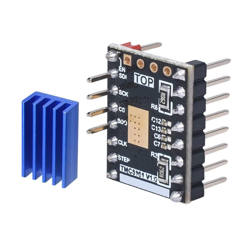 Шаговый двигатель TMC5161 V1.0 бесшумный драйвер поддержка SPI с радиатором для 3D