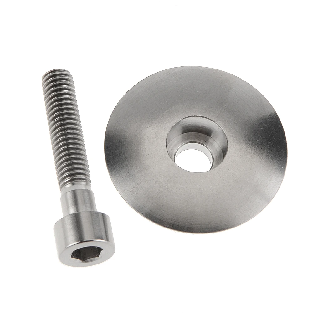 Xingxi Titanium Ti Headset Top Cap 1 1/8&quot with M6x35mm Stigma Bolt | Обустройство дома