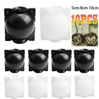 Коробка для укоренения растений из полипропилена, пластиковая коробка для корней растений, SM, устройство стимуляции роста шариков, детали для размножения под высоким давлением, 10 шт.