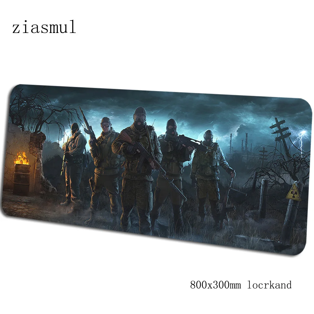Stalker padmouse 80x30 см игровой коврик для мыши с HD принтом большой коврик для мыши геймерский компьютерный стол высокое качество коврик notbook mousemat pc - Цвет: pattern 3