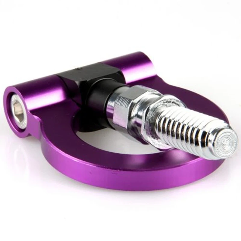 Стайлинг автомобиля алюминиевый гоночный буксировочный крюк прицеп подходит