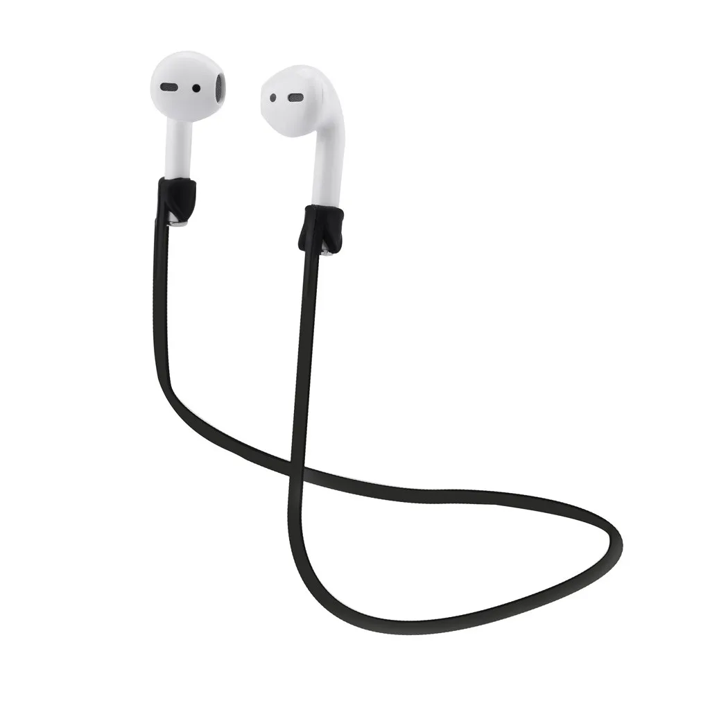 Зарядный чехол VOBERRY для Airpods 2 и 1 силиконовый защитный чехол-брелок с помпоном