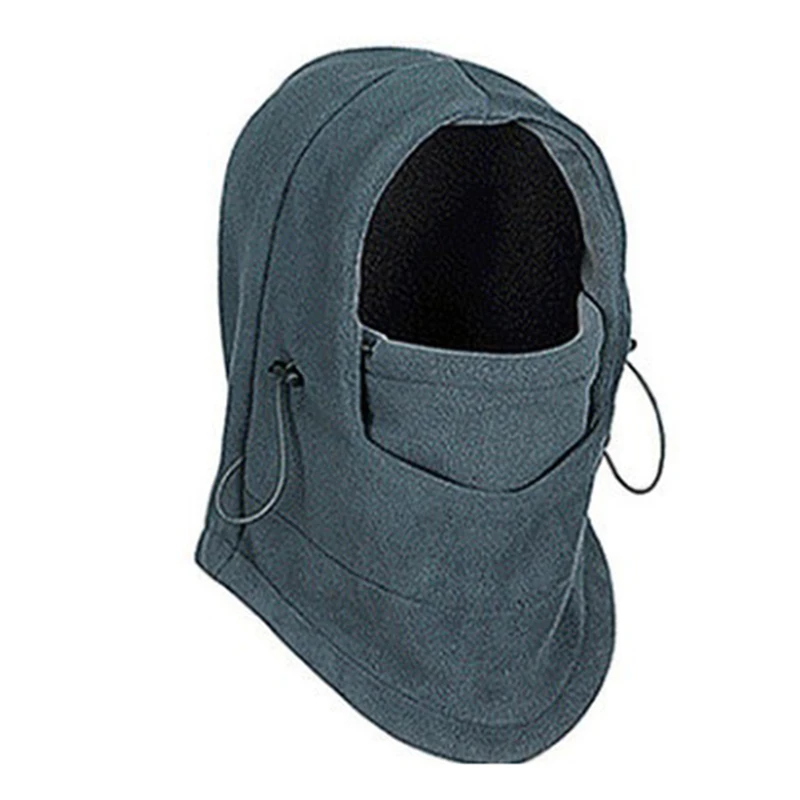 

Windproof Hiking Caps Men Warm Thermal Fleece Balaclava Face Beanies Ski Bike Motorcycle Neck Warmer Helmet Hat