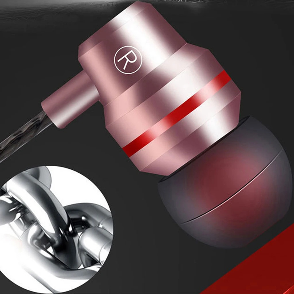 Универсальные наушники вкладыши с басами и микрофоном проводные дистанционным