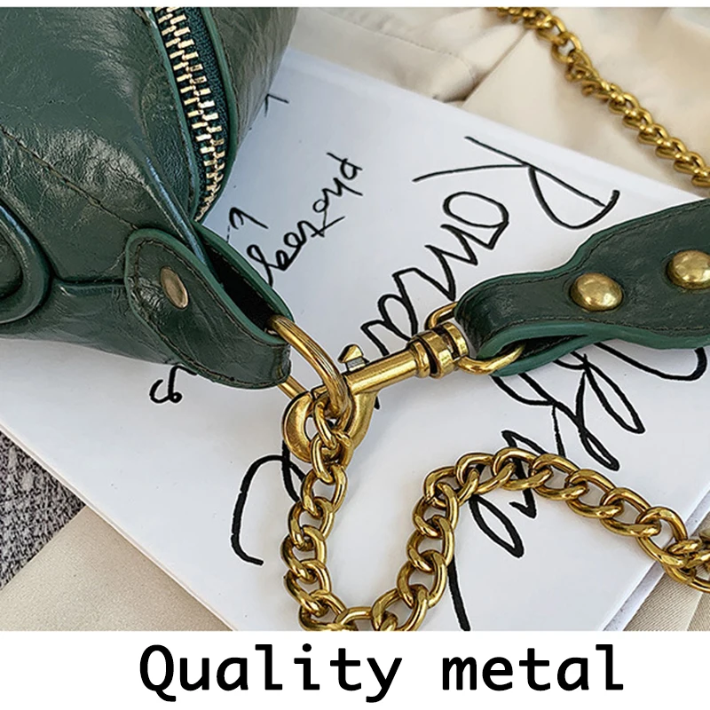 Сумки через плечо из искусственной кожи для женщин маленькая сумка с цепочкой