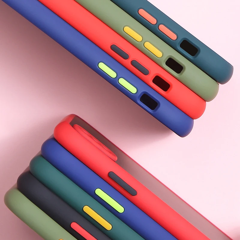 Чехол для телефона iPhone 11 Pro X XR XS Max 6 6S 7 8 Plus роскошная контрастная цветная рамка