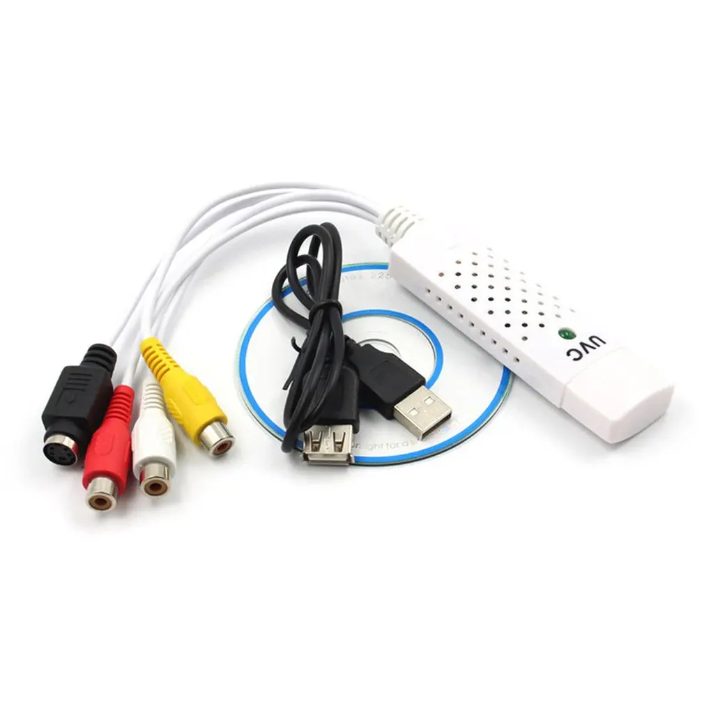 Новый USB 2 0 Easycap Захвата 4 канала видео захвата граббер адаптер карт ТВ DVD VHS