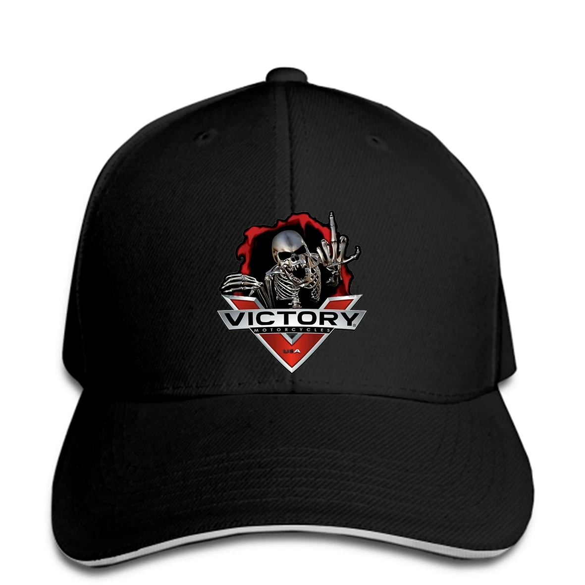 

Baseball cap Classic Victory Skull Black Baseball caps
