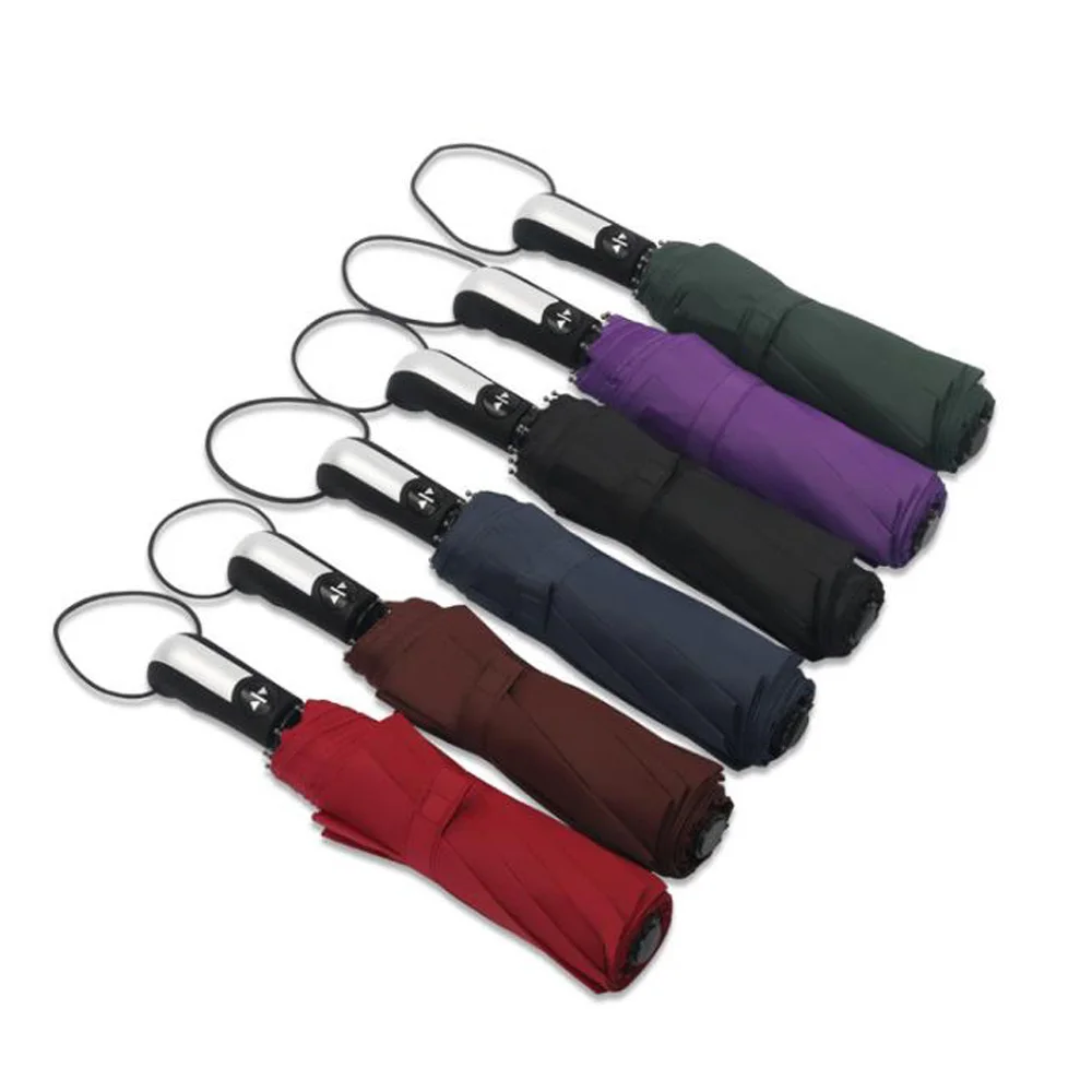10K ветростойкий складной автоматический зонт от дождя для женщин авто Роскошные