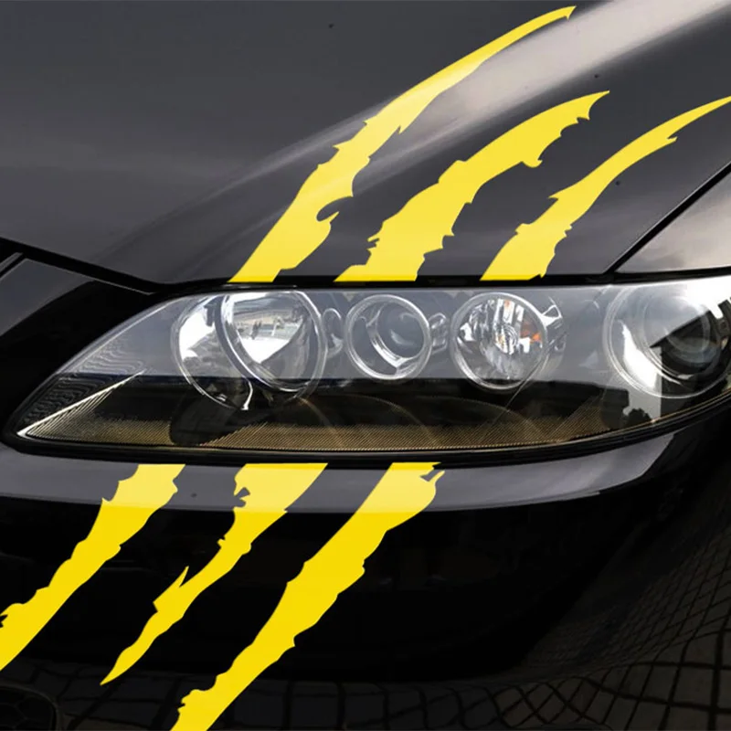 Car Sticker Reflective Monster Scratch Stripe Claw for Ford Shelby SYNus King GTX1 Freestyle Fairlane Equator BA | Автомобили и