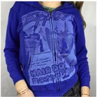 Женская толстовка с капюшоном Y2K, на молнии, с длинным рукавом, осенне-зимняя, винтажная, в стиле Харадзюку