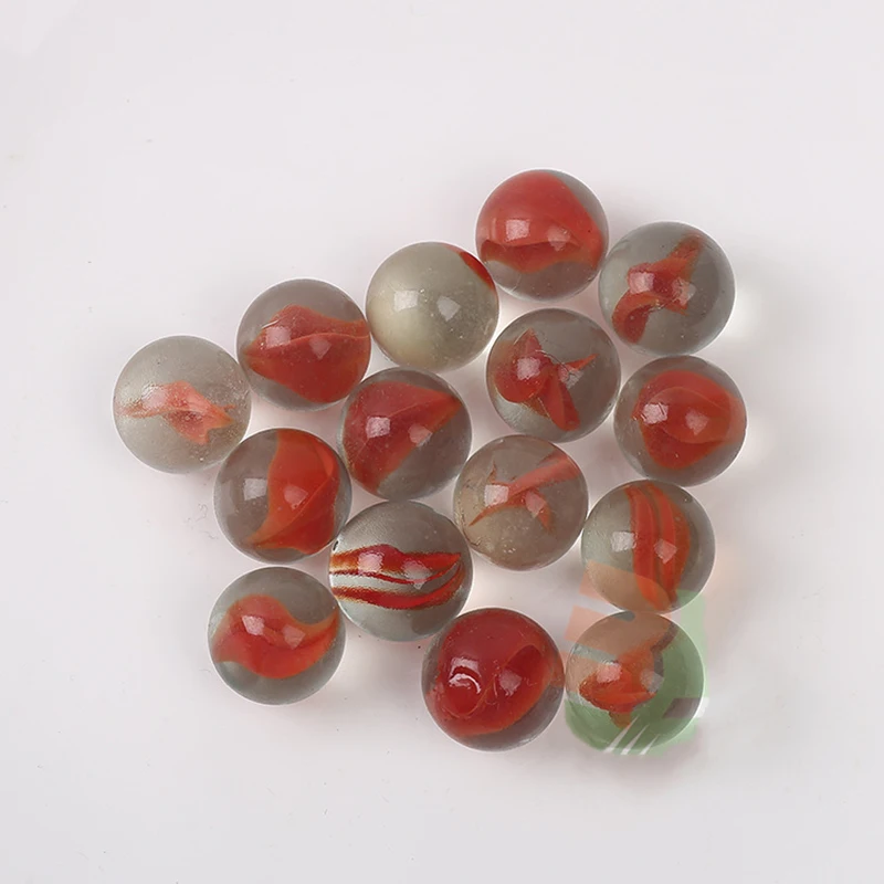 20 шт./лот 16 мм прозрачные стеклянные шарики с 8 лепестками Шариковая машина ваза