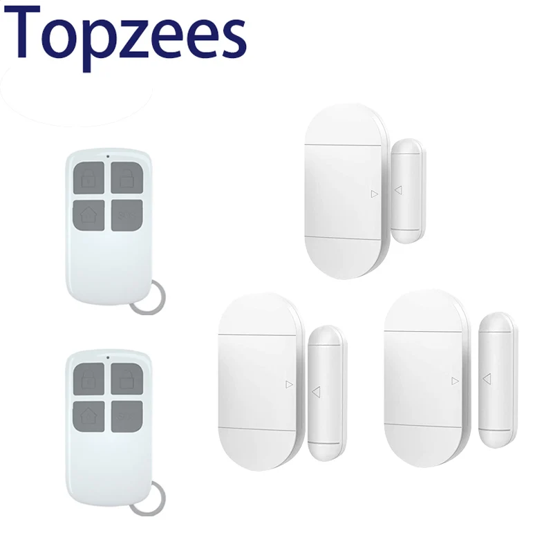 Беспроводной Предупреждение сигнализации двери Сенсор Магнитный охранной окна