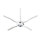 Комплект из 2 предметов; 5 руки мягкая боковая щетка для Xiaomi Roborock S50 S55 S5 MAX S6 S60 S65 робот пылесос Запчасти Аксессуары