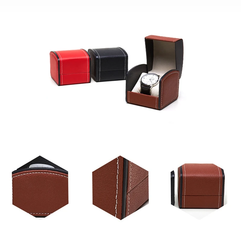 Коробка для часов коробка хранения ювелирных изделий кожаная упаковочная