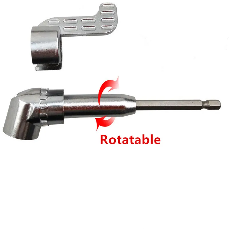 Набор угловых отверток 105 градусов патрон адаптер регулируемые биты насадки для