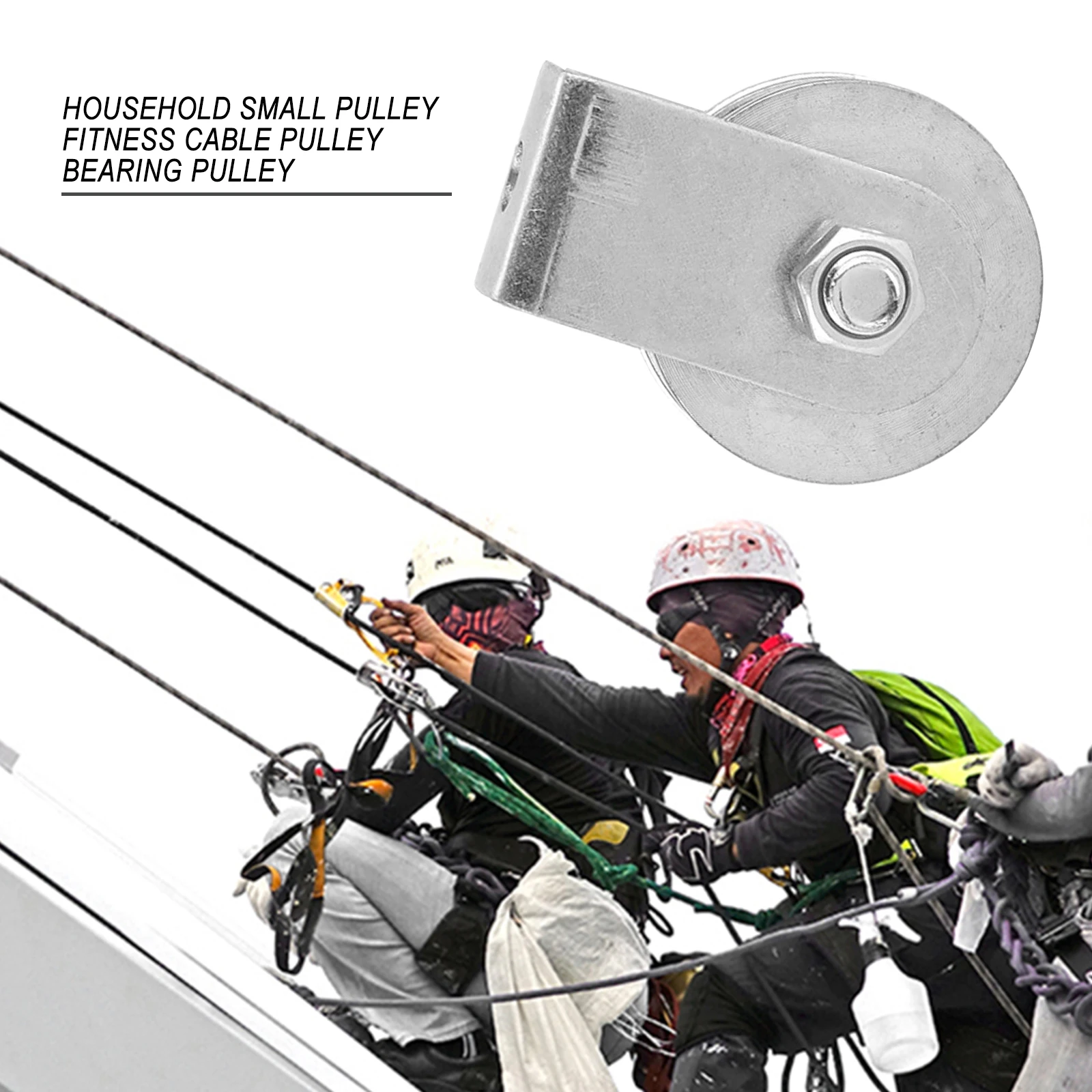 

0.3 Tons Heavy Furniture Lifter Movers Pulley Blocks Easy Sliders Roller Tool Moving Appliance Lifter Transport Shifter Wheel