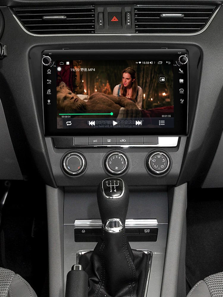 Автомагнитола 2DIN мультимедийный проигрыватель на Android 10 9 дюймов OBD2 для Volkswagen SKODA