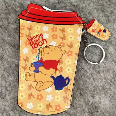 Мультяшные фигурки из мультфильма Минни-Кот-Пух на молнии |