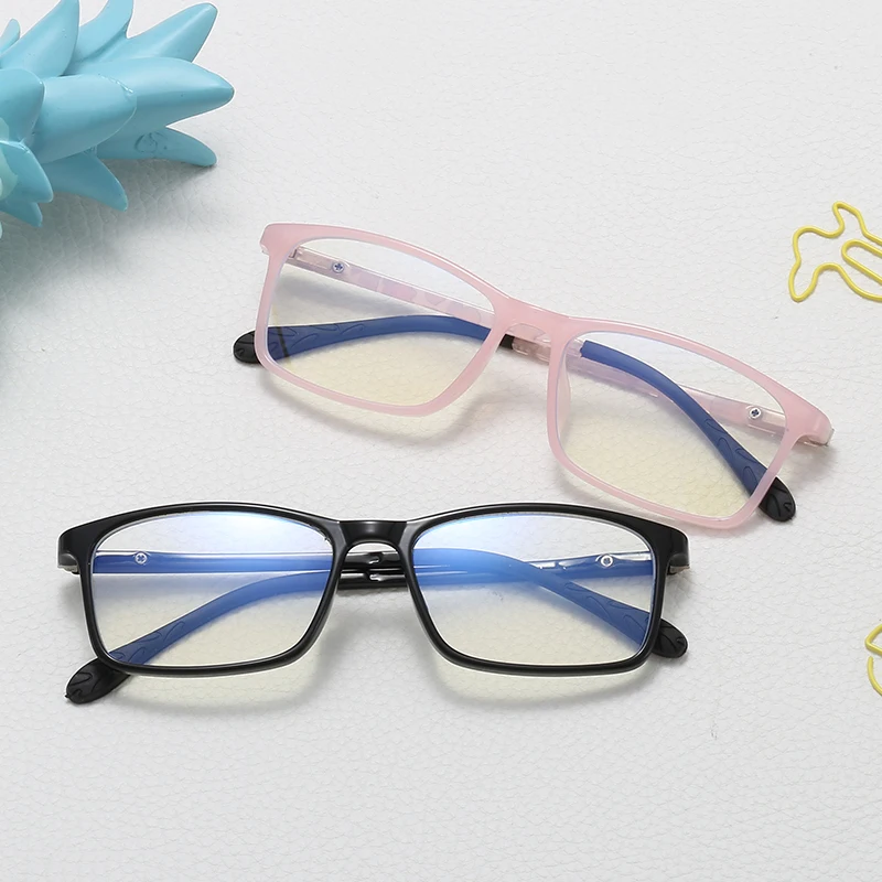 

Blocking Anti Reflective Eyeglasses UV Children's anti-blue glasses Blue Light Kids Optical Frame Boy Girl Computer Transparent
