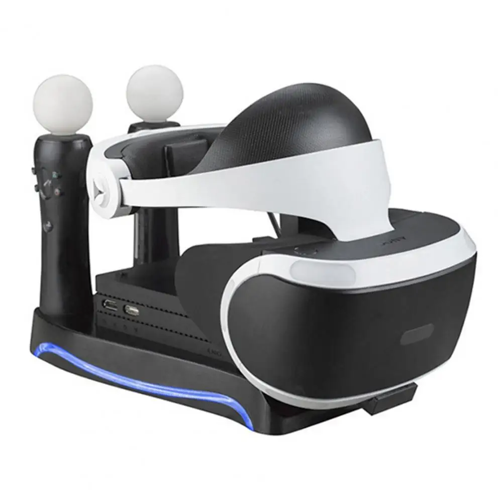 

HOT SALES!!! Stable Anti-slip Game Console Gamepad Charging Base Storage Rack for PS VR2/Move