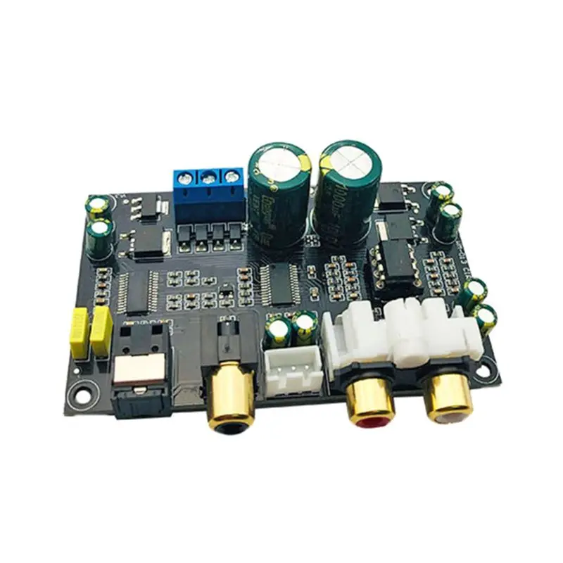 Hi-Fi CS8416 + CS4398 24 бит 196 кГц чип коаксиальный Оптический волоконный DAC декодер плата