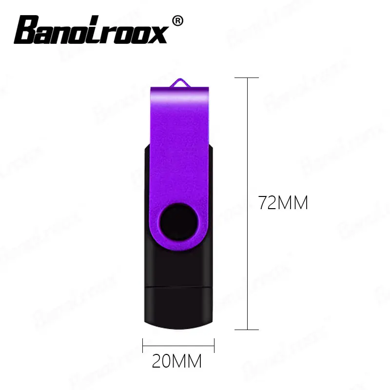 USB флеш накопитель 2 в 1 8/16/32/64/128 ГБ|USB флэш-накопители| |