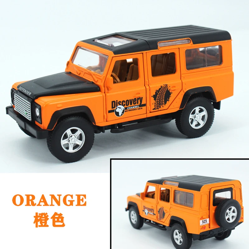 KIDAMI 1:32 SUV Model Toy Car Rover Land Defender Alloy Diecast Toys Vehicle Pull Back Acousto-optic Kids Gift | Игрушки и хобби