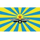 Флаг советских ВВС zwjflagshow, 90*150 см, полиэфирная ткань СССР, СССР, подвесная Российская военная ткань