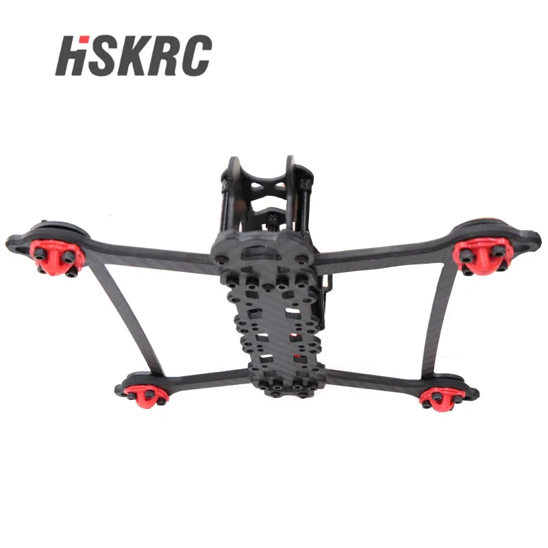 

HSKRC Brave HD5 225 мм Колесная база 5 дюймов Рама Комплект 5 мм рама для радиоуправляемого дрона FPV Racing FPV Air Unit