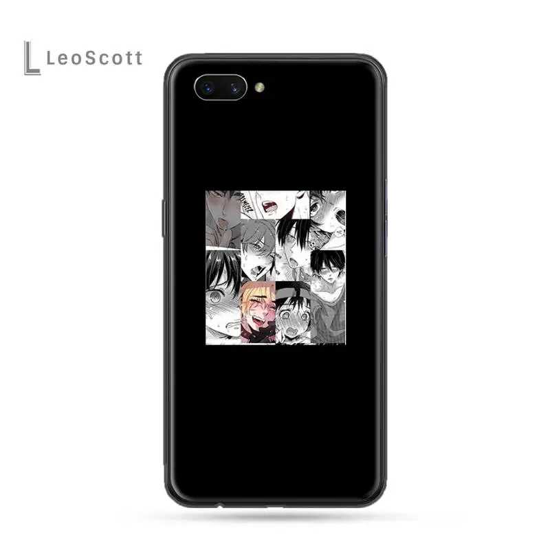 

Ahegao girl Lust Phone Cases For OPPO F 1S 7 9 K1 A77 F3 RENO F11 A5 A9 2020 A73S R15 REALME PRO cover funda coque
