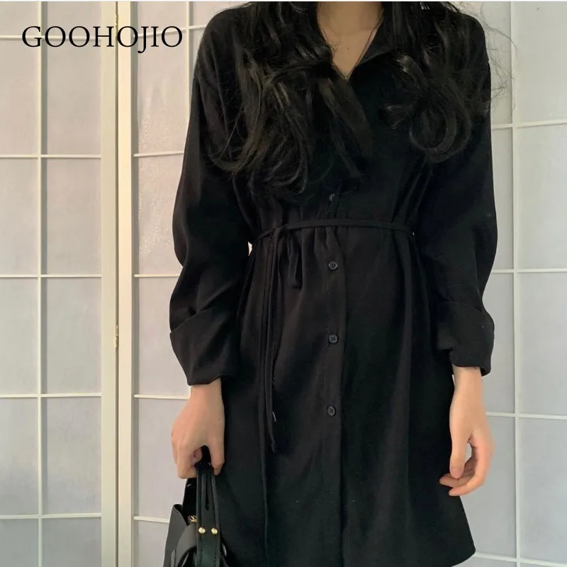 

GOOHOJIO 2021 Spring and Autumn Temperament Sweater Dresses Women Vintage Fashionable Women Dresses Retro Chic Dress for Women