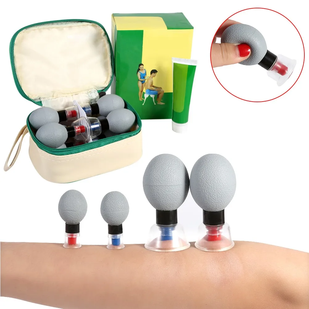 3 типа Бытовая Вакуумная Магнитная терапия Акупрессурная присоска TCM акупунктура