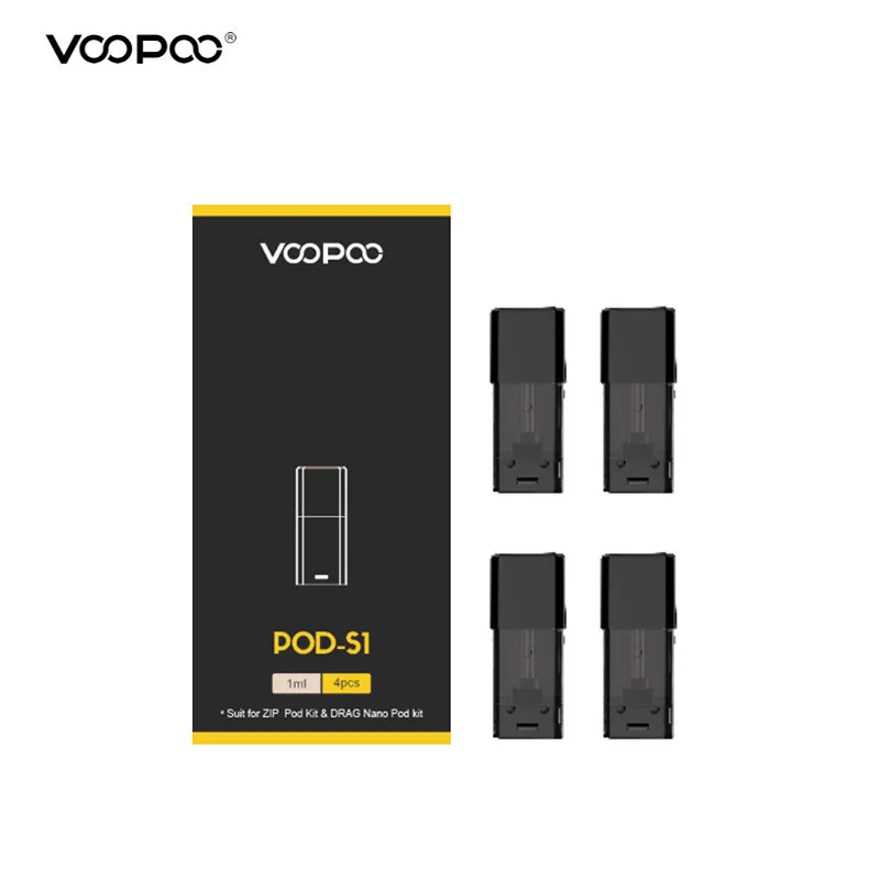 4 шт./8 шт./40 шт. вейп Voopoo s1 Drag Nano P1 Pod 1 6 мл wi/1 5 Ом и S1 0 картридж 8 атомайзер Головка