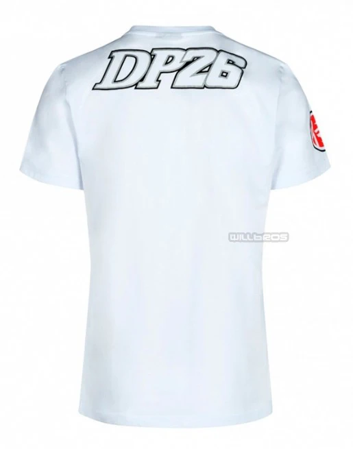 Футболка для езды на мотоцикле и мотокроссе GP Rally 26 белая/серая | Автомобили