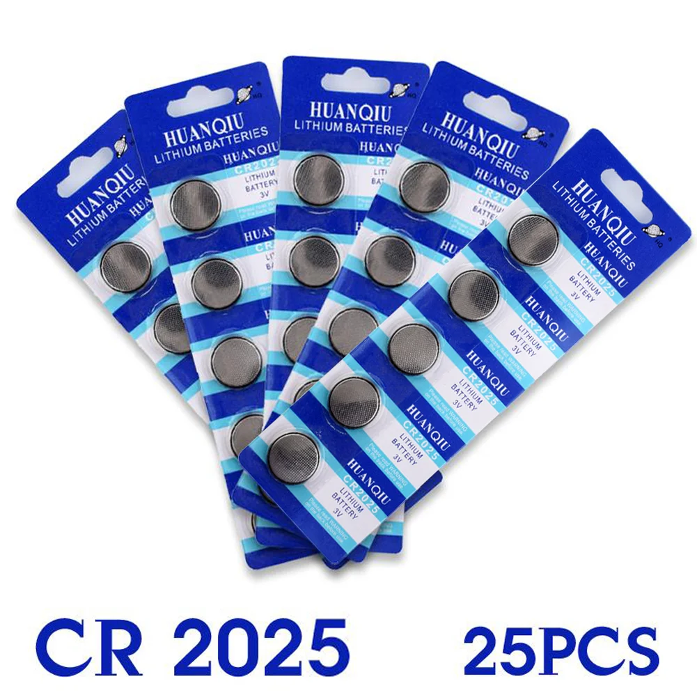 2020 Новые 25 шт 3V CR2025 CR 2025 литиевые кнопки батареи DL2025 BR2025 для монет игрушек