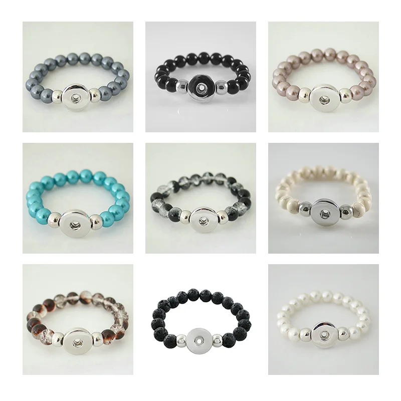 

Новый модный браслет с кнопками 20 мм 18 мм DIY Jewelry 5 шт./лот KD3011