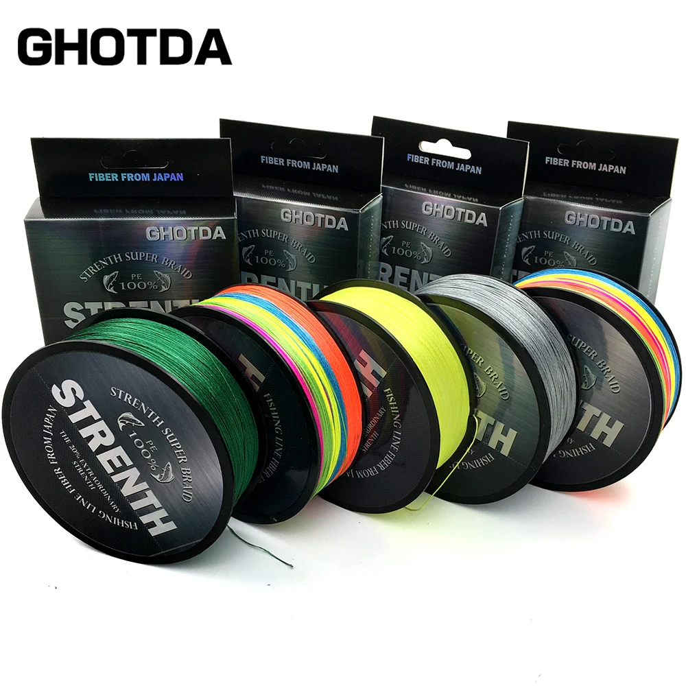 300 м 20 24 35 40 50 65 80 100 112LB 9 нитей PE плетеная леска мультифиламент для ловли