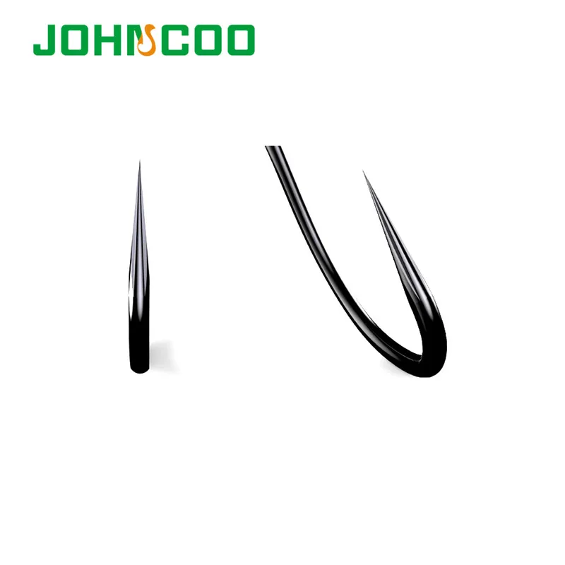 JOHNCOO 10 шт. 4 #2 #1 #2/0 # Высокие рыболовные крючки широкий крючок острый мягкий наживка