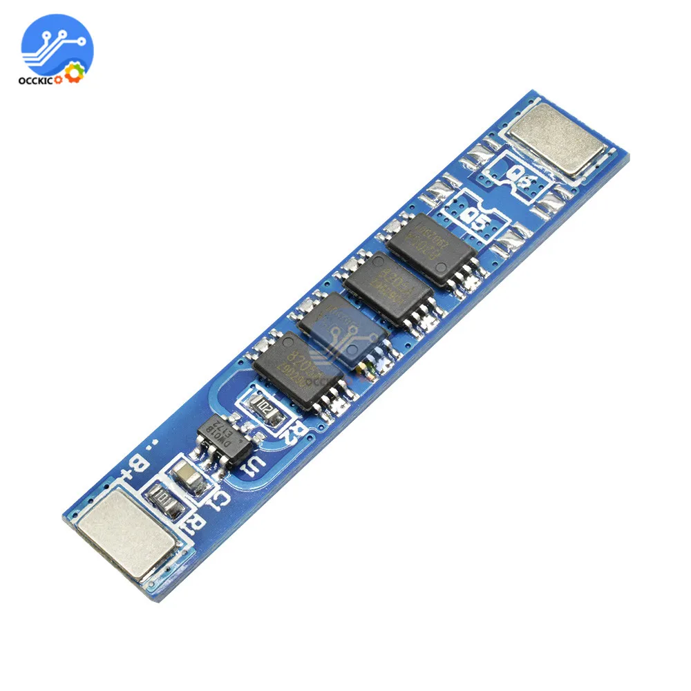 Защитная плата BMS 1S 5A 10A 15A 3 7 V 18650 заряда литиевой батареи 3MOS 4MOS 6MOS PCM защита от