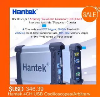 Hantek Bluetooth/USB Регистратор данных True RMS Напряжение Ток Сопротивление Емкость диод регистратор Поддержка ipad 365A/B/C/D/E/F