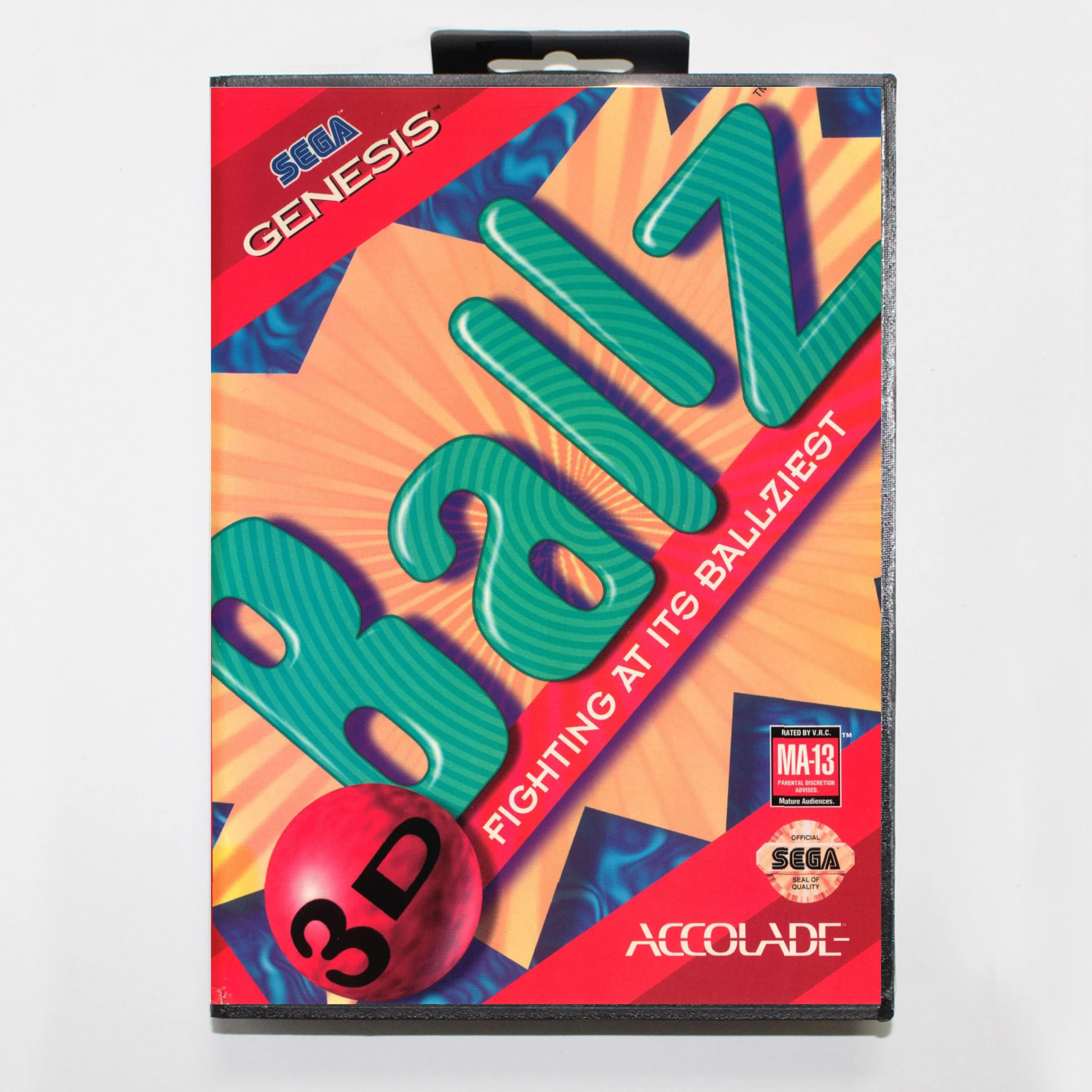 

Ballz 3D with Retail Box 16bit MD Game Card For Sega Mega Drive/ Genesis