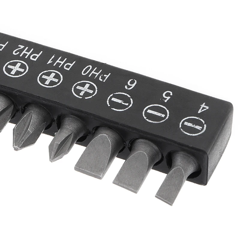 10pcs Carbon Steel Screwdriver Bit Set Magnetic High Hardness Batch Head Screw Driver Bits Slotted Phillips Hexagon Drill | Инструменты