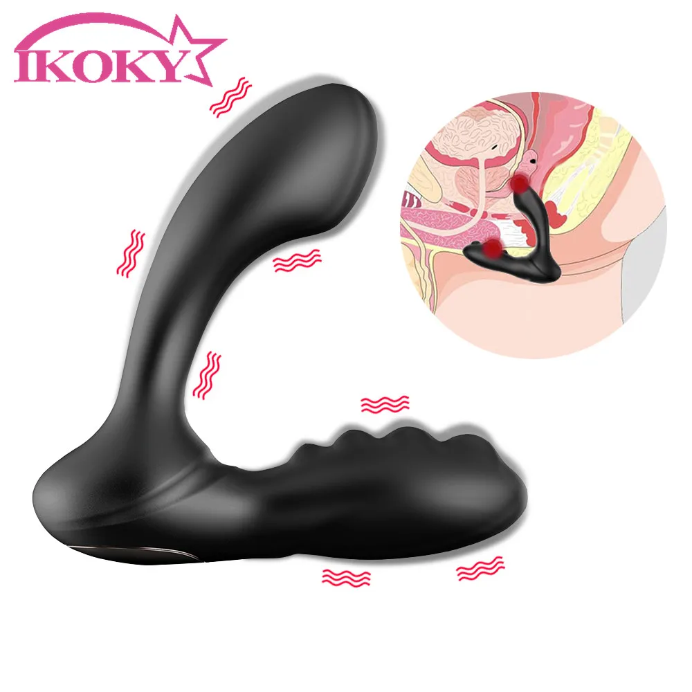 Электрический шок массажер простаты стимулятор промежности секс-игрушки для