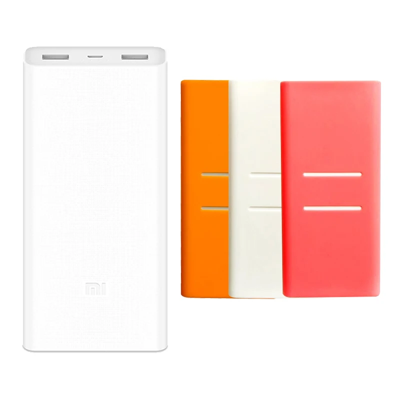 Mi 3 20000 owp Case Внешний аккумулятор Xiaomi, 20000 мА/ч, 2C, внешний аккумулятор, портативная зарядка, двойной USB QC3.0Mi, 20000 мА/ч, внешний аккумулятор, зарядное устройство для телефона - Цвет: Mi 3 20000 owp Case