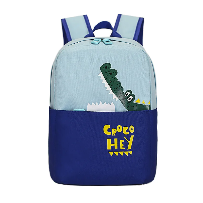 Children Anime School Bags Unicorn Crocodile Kids School Backpacks for Girls Boys In Kindergarten Primary Schoolbags Travel Bag