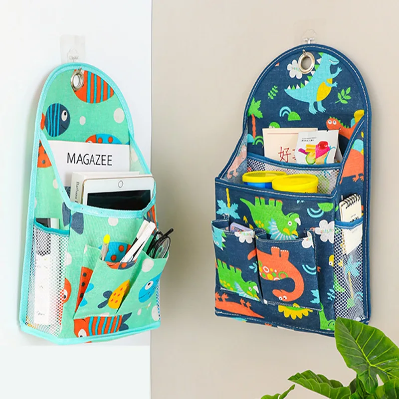 

Storage Hanging Bag Behind The Dormitory Door Storage bag Wall Storage Basket Book Sundries Organizer