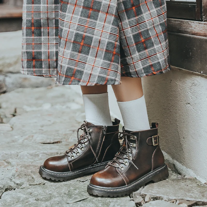 

Ботинки женские, на платформе, удобные, 2021