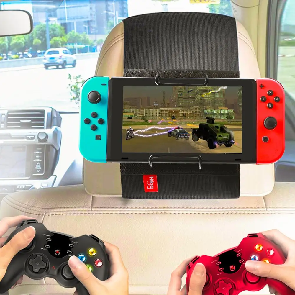Автомобильный держатель для подголовника игрового автомата Nintendo Switch смартфона и
